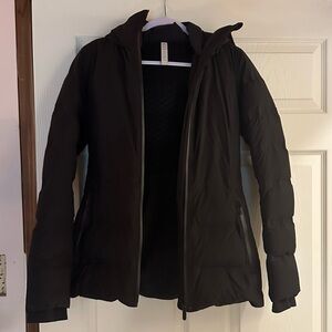 Lululemon Athletica Black Puffer Jacket